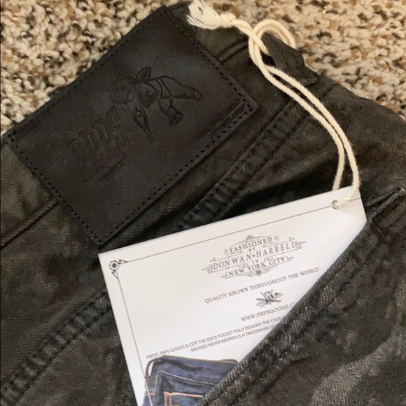 NWT PRPS Jeans E74P102X size 38 Black - Picture 6 of 7